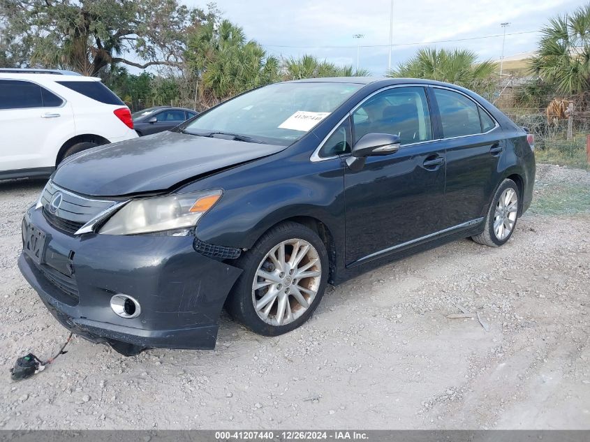 2010 Lexus Hs 250H Premium VIN: JTHBB1BA1A2026674 Lot: 41207440