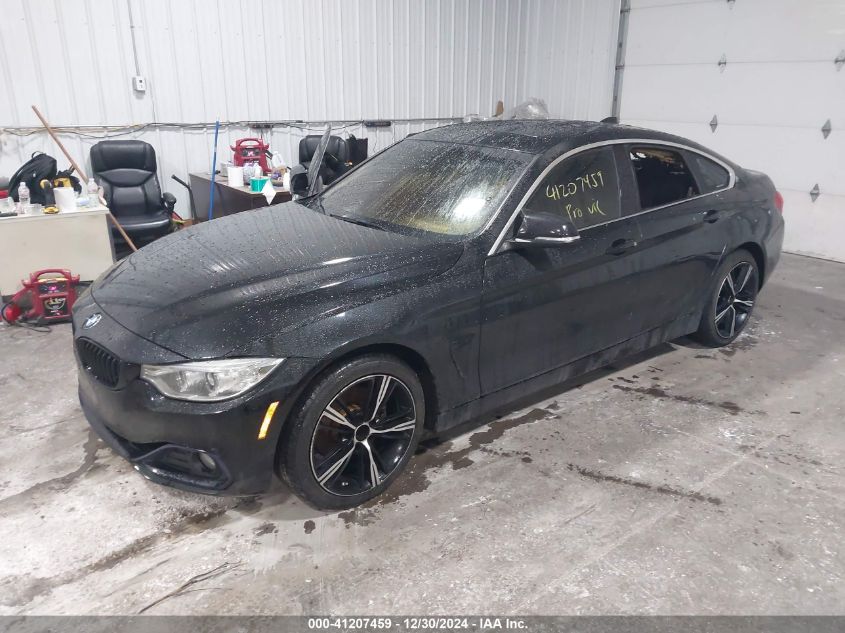 2017 BMW 430I Gran Coupe xDrive VIN: WBA4F9C53HG440533 Lot: 41207459