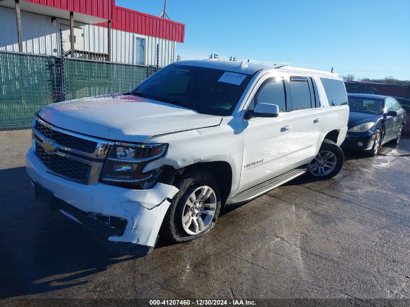 2016 Chevrolet Suburban Lt VIN: 1GNSKHKC4GR248452 Lot: 41207460