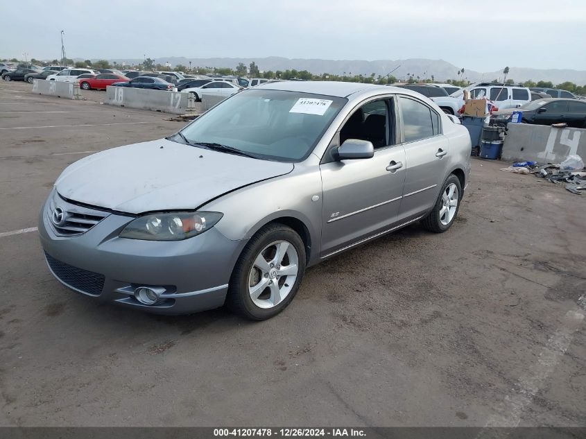 2006 Mazda Mazda3 S VIN: JM1BK323261507822 Lot: 41207478