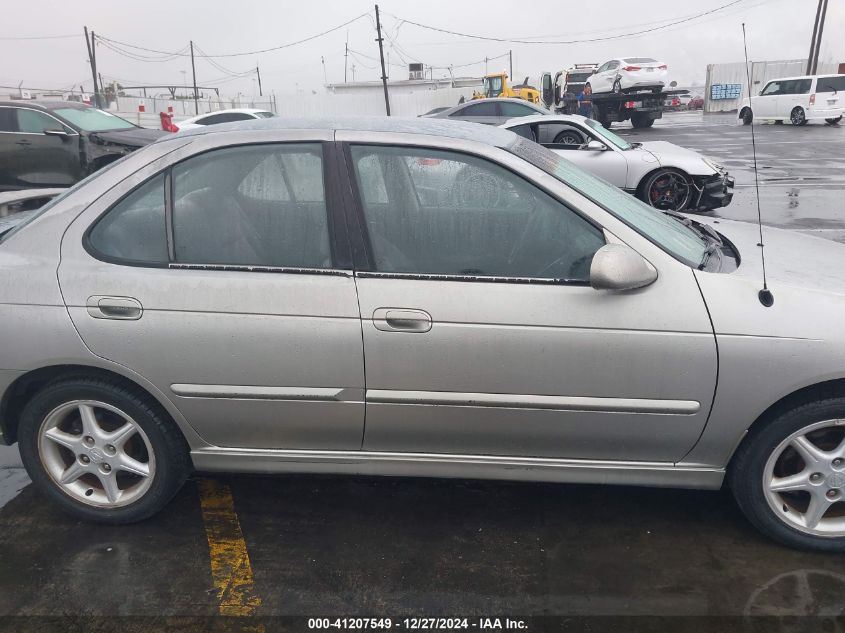 2001 Nissan Sentra Se VIN: 3N1BB51D01L112631 Lot: 41207549