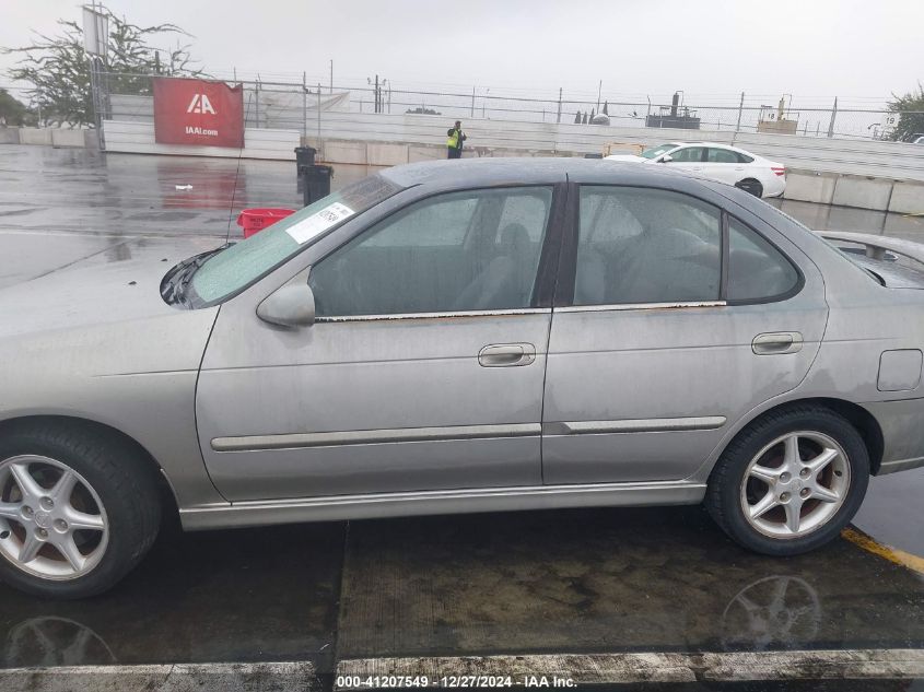 2001 Nissan Sentra Se VIN: 3N1BB51D01L112631 Lot: 41207549