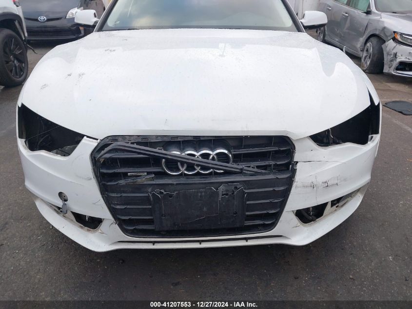 2014 Audi A5 2.0T Premium VIN: WAULFAFRXEA070384 Lot: 41207553