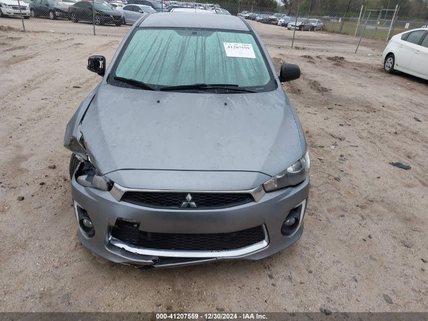 2016 Mitsubishi Lancer Es VIN: JA32U2FU7GU004910 Lot: 41207559