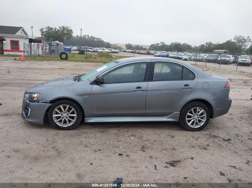 2016 Mitsubishi Lancer Es VIN: JA32U2FU7GU004910 Lot: 41207559