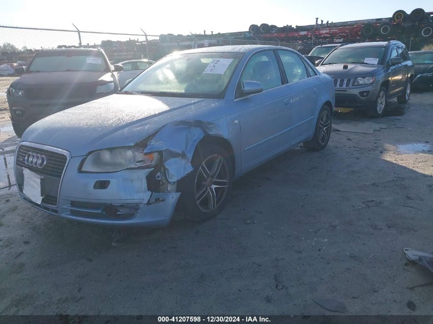 2006 Audi A4 3.2 VIN: WAUDH98EX6A131208 Lot: 41207598