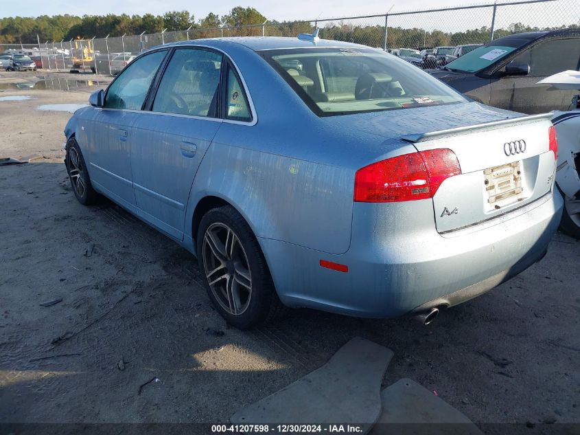 2006 Audi A4 3.2 VIN: WAUDH98EX6A131208 Lot: 41207598