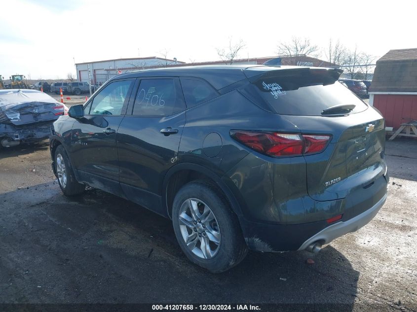 2020 Chevrolet Blazer Fwd 2Lt VIN: 3GNKBCRS4LS670406 Lot: 41207658