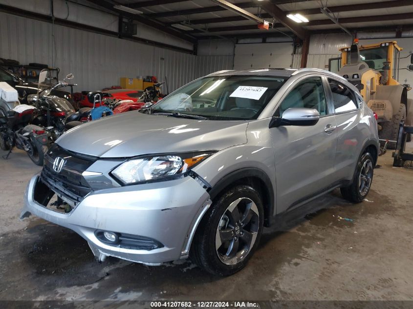 2018 Honda Hr-V Ex-L VIN: 3CZRU6H77JM720629 Lot: 41207682