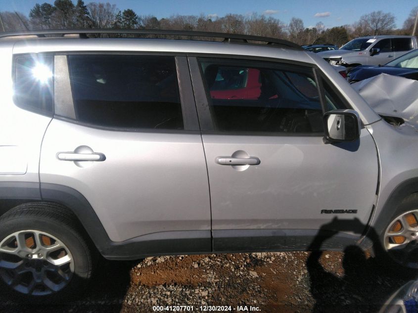 2017 Jeep Renegade Latitude Fwd VIN: ZACCJABBXHPE71416 Lot: 41207701