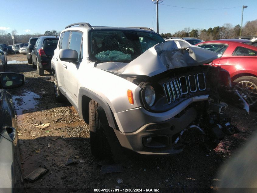 2017 Jeep Renegade Latitude Fwd VIN: ZACCJABBXHPE71416 Lot: 41207701