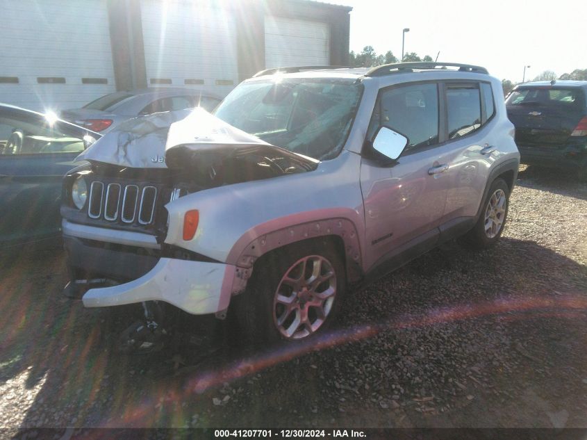 2017 Jeep Renegade Latitude Fwd VIN: ZACCJABBXHPE71416 Lot: 41207701