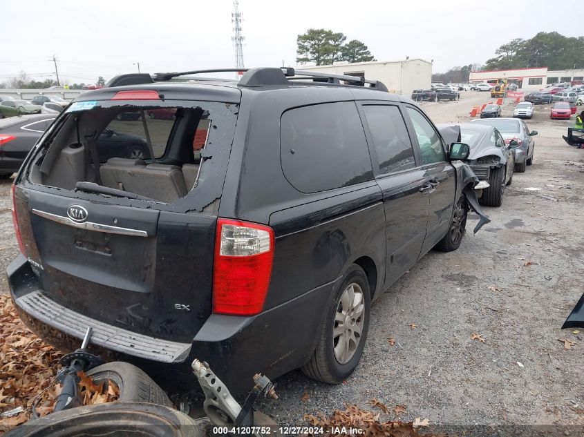 2007 Kia Sedona Ex VIN: KNDMB233776118986 Lot: 41207752