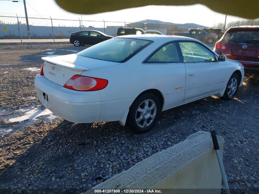 2003 Toyota Camry Solara Se V6 VIN: 2T1CF22P33C607585 Lot: 41207808