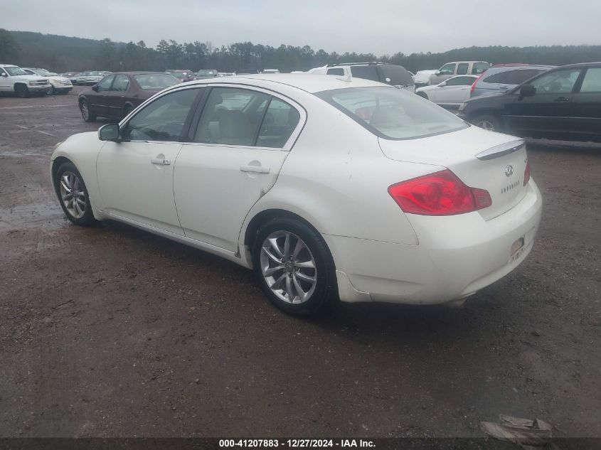 2008 Infiniti G35 Journey VIN: JNKBV61EX8M224810 Lot: 41207883