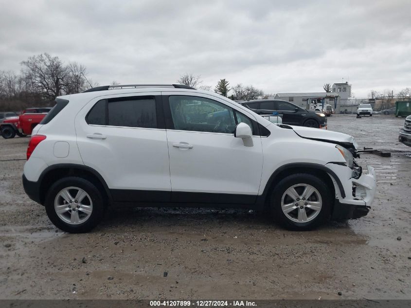 2016 Chevrolet Trax Lt VIN: 3GNCJLSB0GL275432 Lot: 41207899