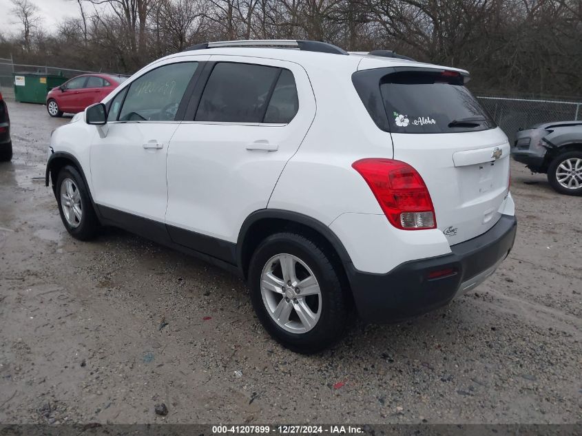 2016 Chevrolet Trax Lt VIN: 3GNCJLSB0GL275432 Lot: 41207899