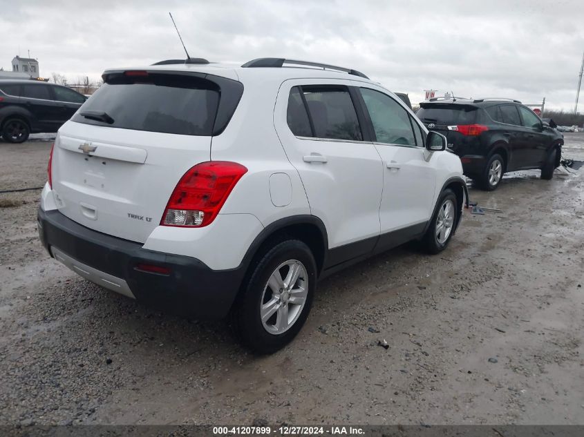 2016 Chevrolet Trax Lt VIN: 3GNCJLSB0GL275432 Lot: 41207899