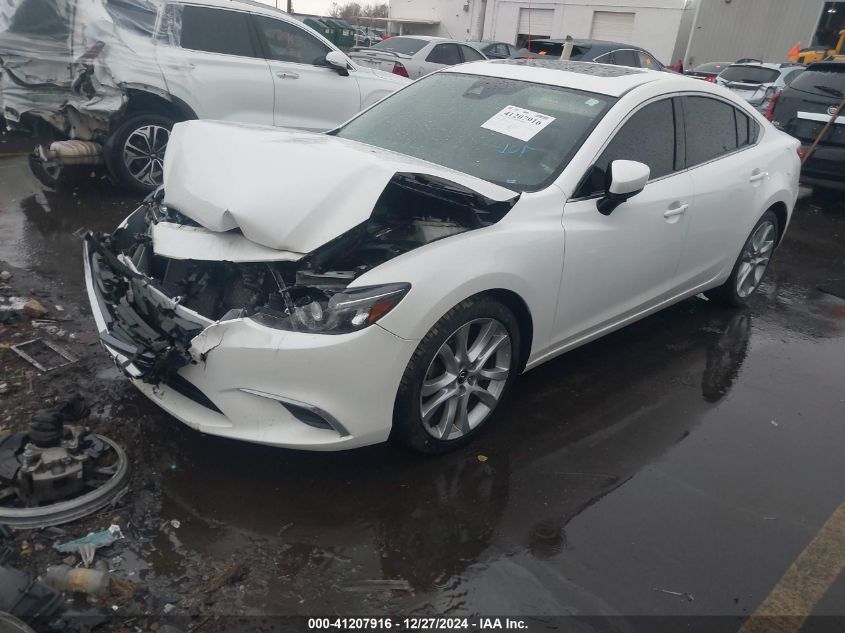 2017 Mazda Mazda6 Touring VIN: JM1GL1V56H1112419 Lot: 41207916