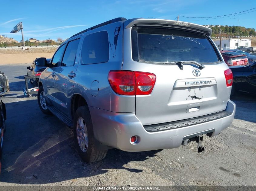 2012 Toyota Sequoia Sr5 4.6L V8 VIN: 5TDBM5G12CS001953 Lot: 41207946