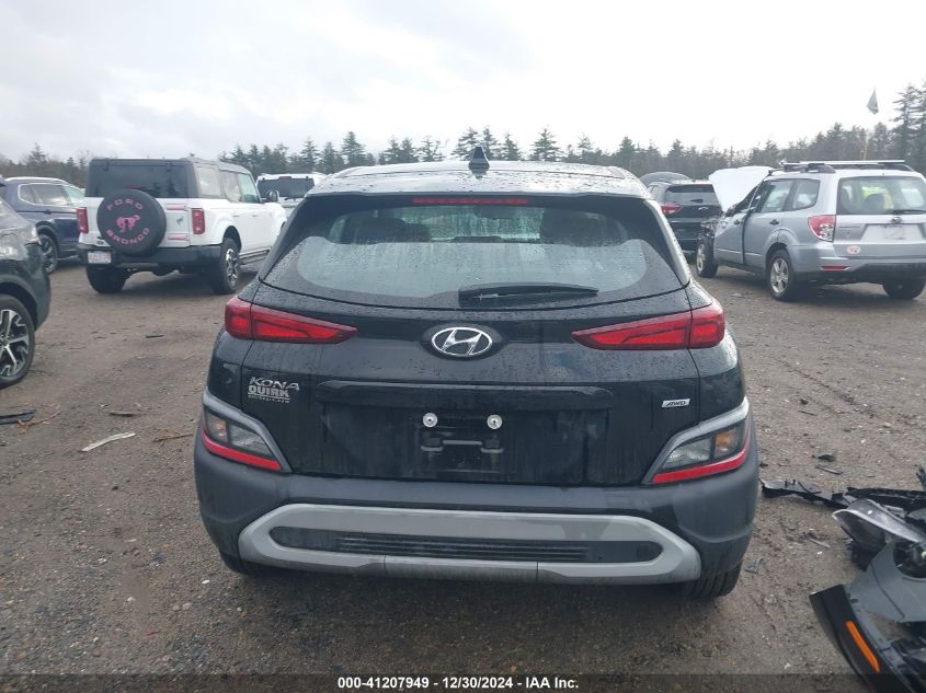 2022 Hyundai Kona Se VIN: KM8K2CAB3NU927512 Lot: 41207949