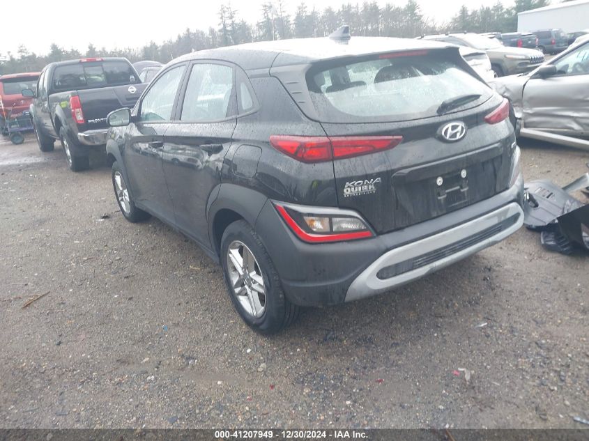 2022 Hyundai Kona Se VIN: KM8K2CAB3NU927512 Lot: 41207949