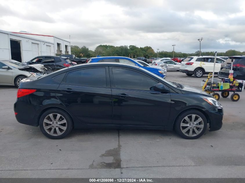 2012 Hyundai Accent Gls VIN: KMHCU4AE6CU135947 Lot: 41208098