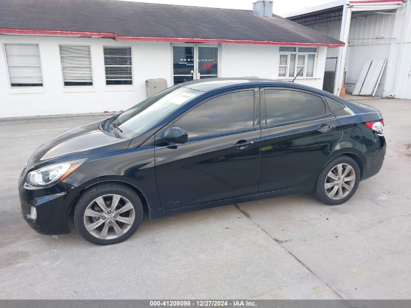 2012 Hyundai Accent Gls VIN: KMHCU4AE6CU135947 Lot: 41208098