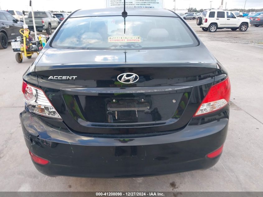 2012 Hyundai Accent Gls VIN: KMHCU4AE6CU135947 Lot: 41208098