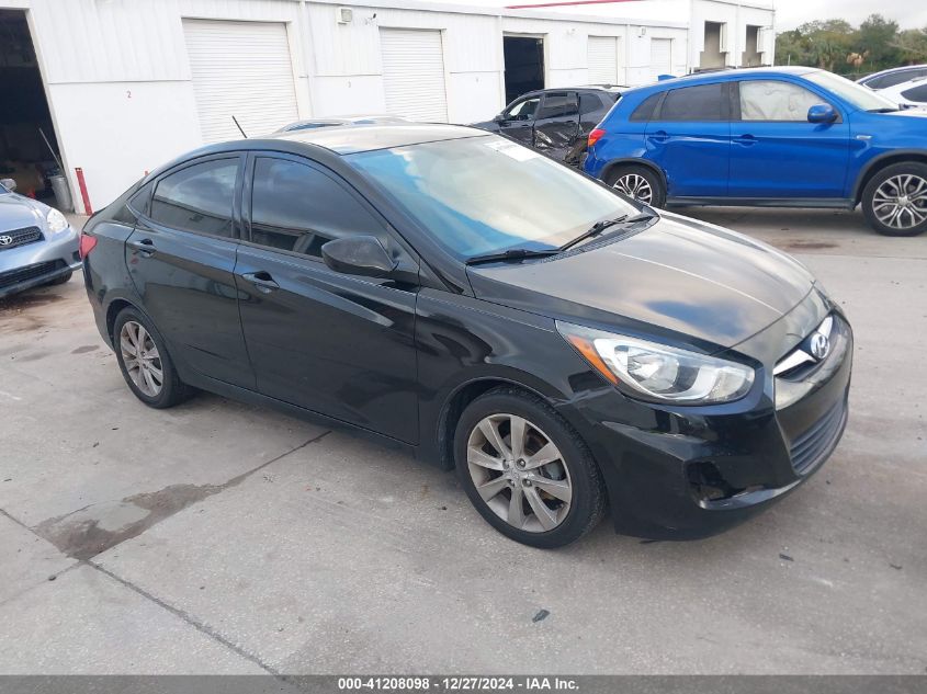 2012 Hyundai Accent Gls VIN: KMHCU4AE6CU135947 Lot: 41208098