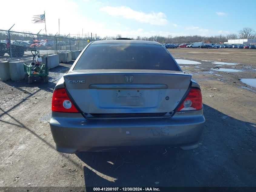 2004 Honda Civic Ex VIN: 1HGEM22994L033005 Lot: 41208107