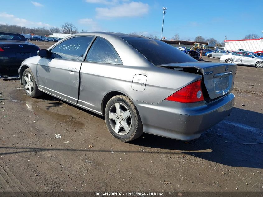 2004 Honda Civic Ex VIN: 1HGEM22994L033005 Lot: 41208107