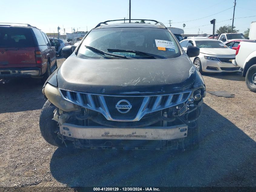 2009 Nissan Murano Sl VIN: JN8AZ18U29W018859 Lot: 41208129