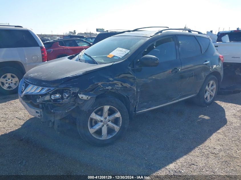 2009 Nissan Murano Sl VIN: JN8AZ18U29W018859 Lot: 41208129