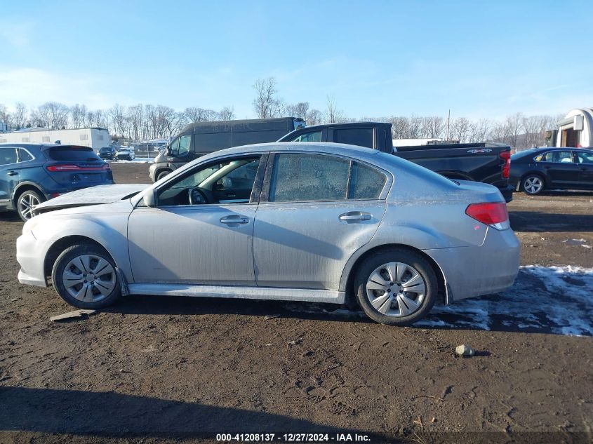 2013 Subaru Legacy 2.5I VIN: 4S3BMBA60D3013900 Lot: 41208137