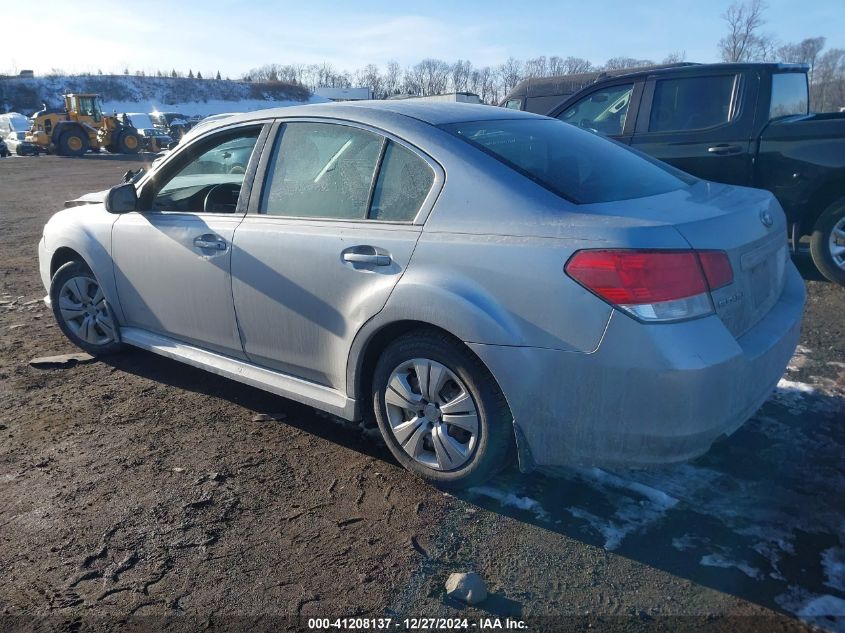 2013 Subaru Legacy 2.5I VIN: 4S3BMBA60D3013900 Lot: 41208137