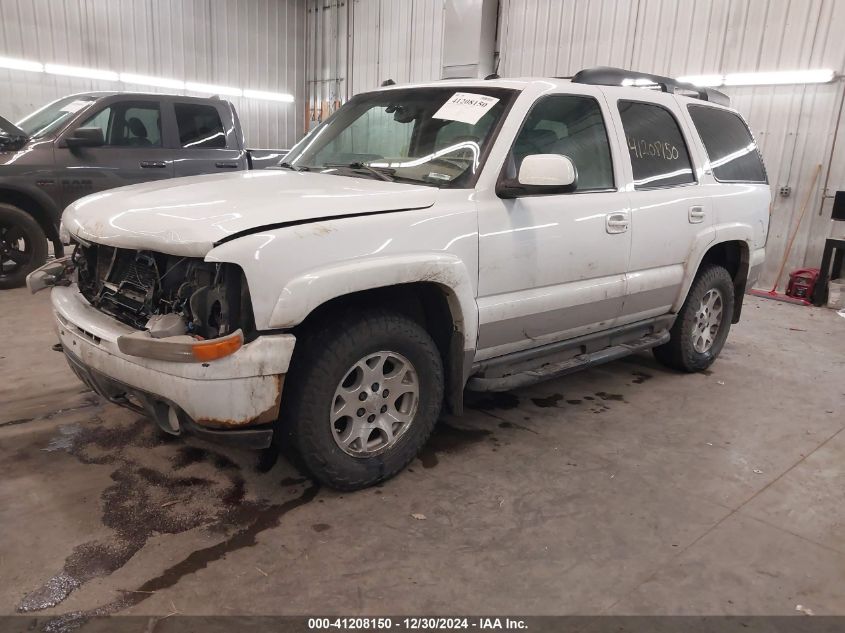 2005 Chevrolet Tahoe Z71 VIN: 1GNEK13T45R109891 Lot: 41208150