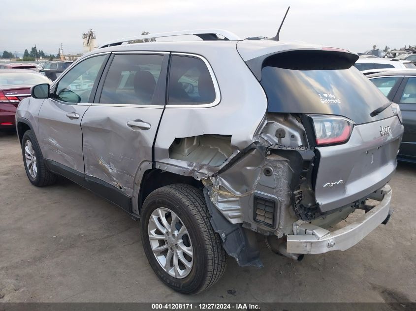 2019 Jeep Cherokee Latitude 4X4 VIN: 1C4PJMCX8KD364951 Lot: 41208171