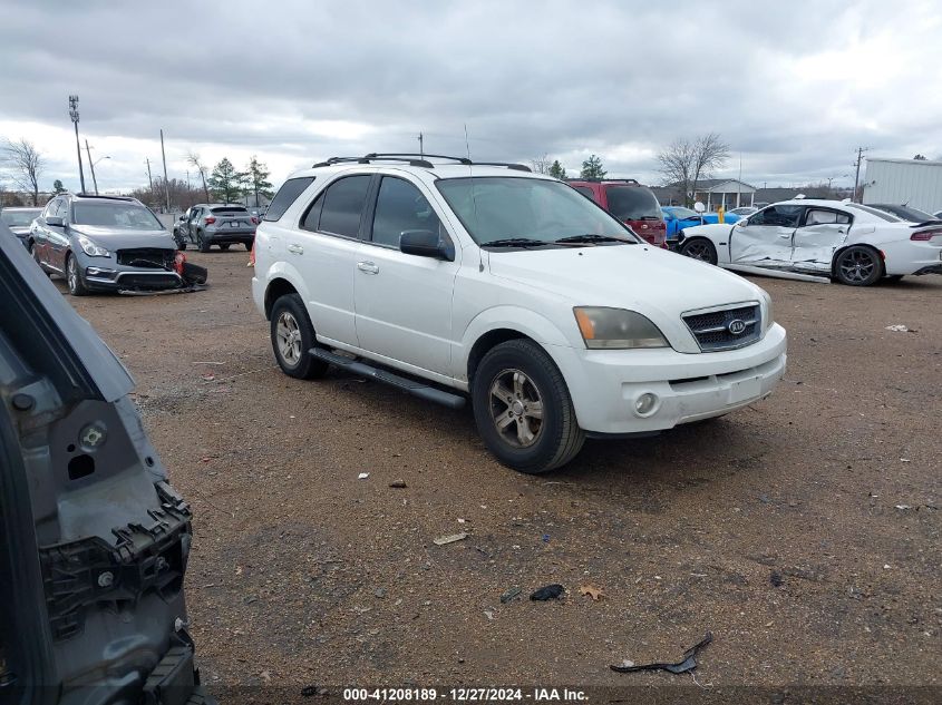 2006 Kia Sorento Ex/Lx VIN: KNDJD733465587063 Lot: 41208189