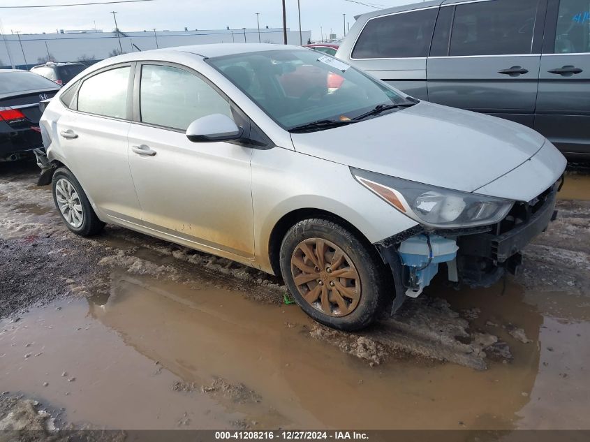 2021 Hyundai Accent Se VIN: 3KPC24A61ME130447 Lot: 41208216