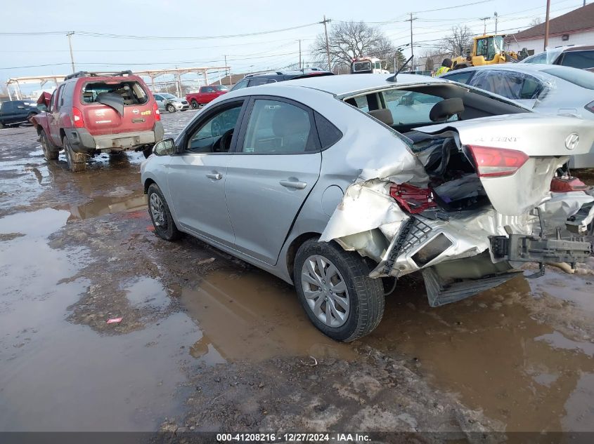 2021 Hyundai Accent Se VIN: 3KPC24A61ME130447 Lot: 41208216