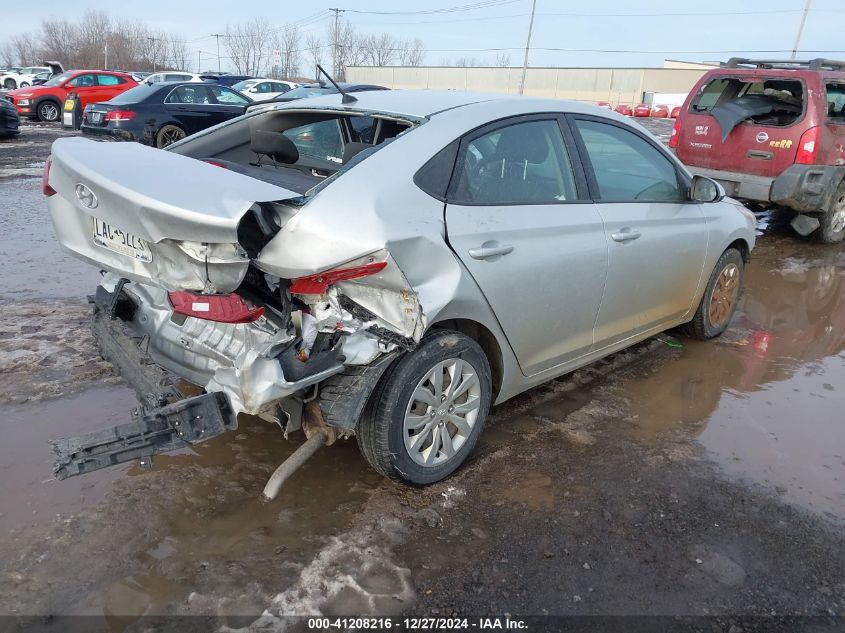 2021 Hyundai Accent Se VIN: 3KPC24A61ME130447 Lot: 41208216