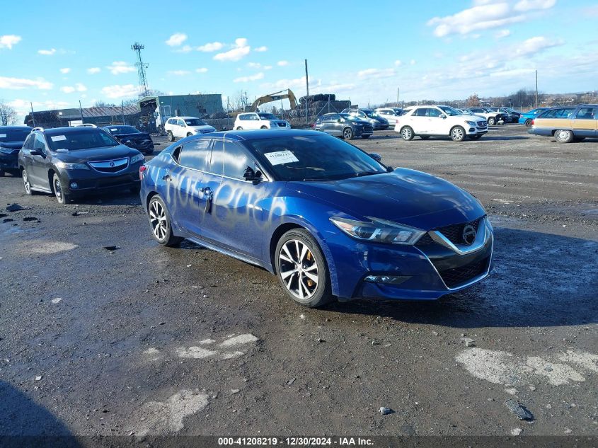 2017 Nissan Maxima 3.5 S VIN: 1N4AA6AP1HC433441 Lot: 41208219