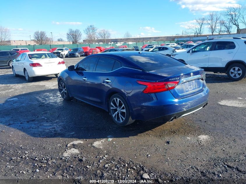 2017 Nissan Maxima 3.5 S VIN: 1N4AA6AP1HC433441 Lot: 41208219