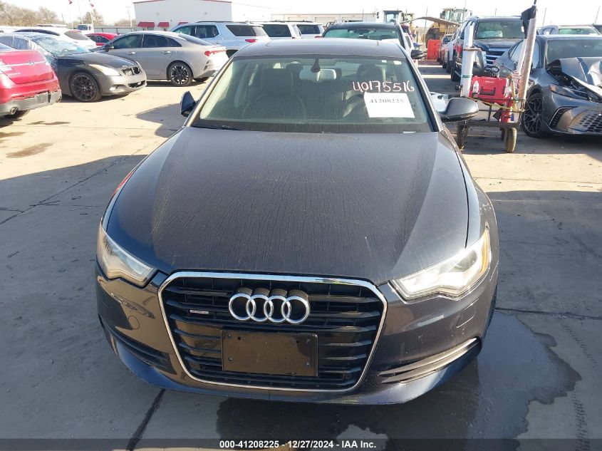 2012 Audi A6 3.0 Premium VIN: WAUGGAFC4CN115982 Lot: 41208225