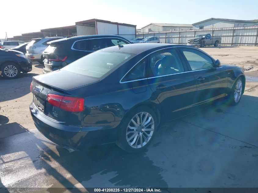 2012 Audi A6 3.0 Premium VIN: WAUGGAFC4CN115982 Lot: 41208225