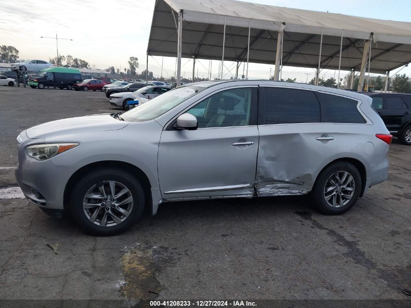 2013 Infiniti Jx35 VIN: 5N1AL0MM0DC314255 Lot: 41208233