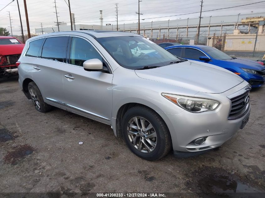 2013 Infiniti Jx35 VIN: 5N1AL0MM0DC314255 Lot: 41208233