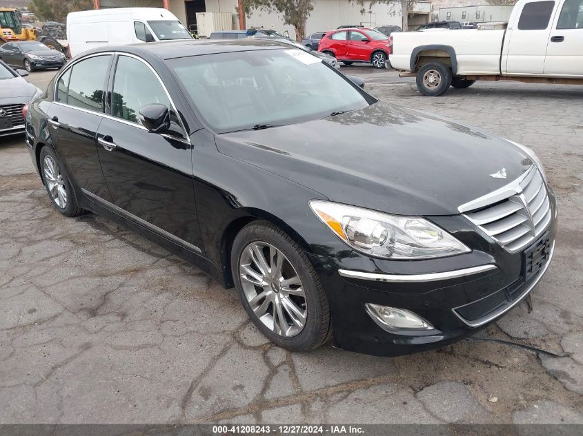 2012 Hyundai Genesis 4.6L VIN: KMHGC4DF5CU211067 Lot: 41208243