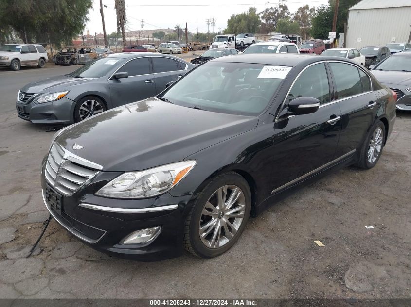 2012 Hyundai Genesis 4.6L VIN: KMHGC4DF5CU211067 Lot: 41208243